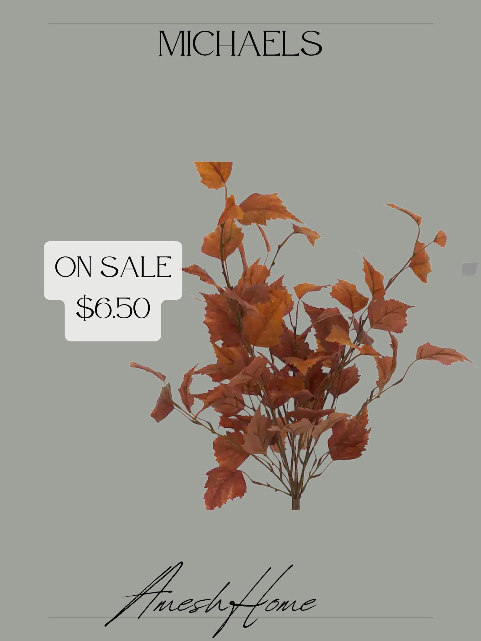 Fall floral stems, fall stems, fall decor, michaels decor

#LTKsalealert #LTKhome #LTKSeasonal