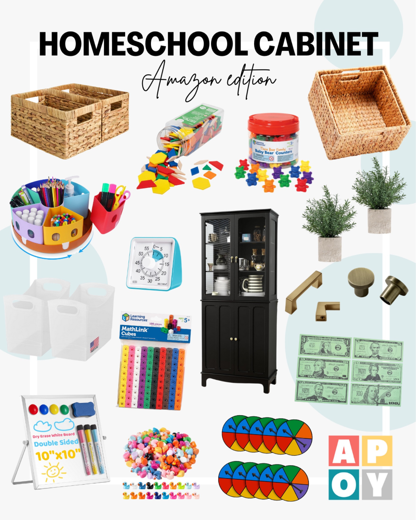 Check out what’s inside our homeschool cabinet 📚✏️

#LTKKids #LTKHome #LTKFamily