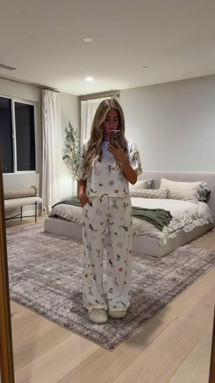 $20 Halloween pjs from Walmart 🎃 
Comes in a few different prints

#LTKSeasonal