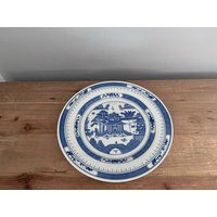 Asian Blue & White Plate | Etsy (US)