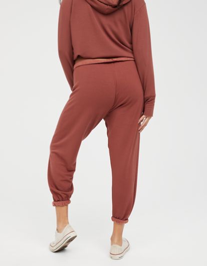 OFFLINE By Aerie OTT Fleece Full Length Jogger | American Eagle Outfitters (US & CA)