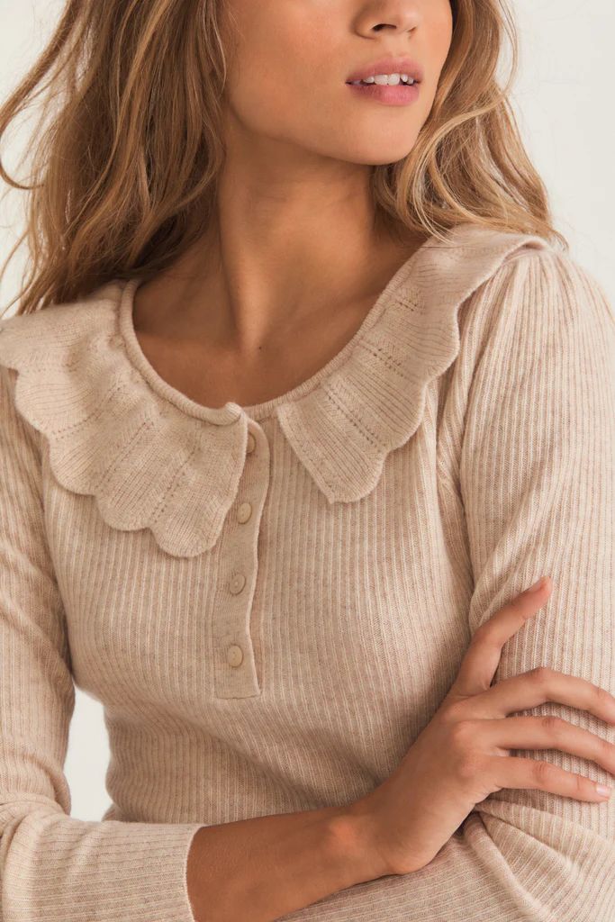 Siella Pullover Sweater | LOVESHACKFANCY