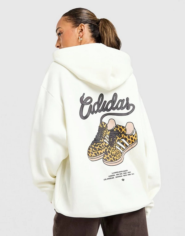 adidas Originals Leopard Samba Hoodie | JD Sports (UK)