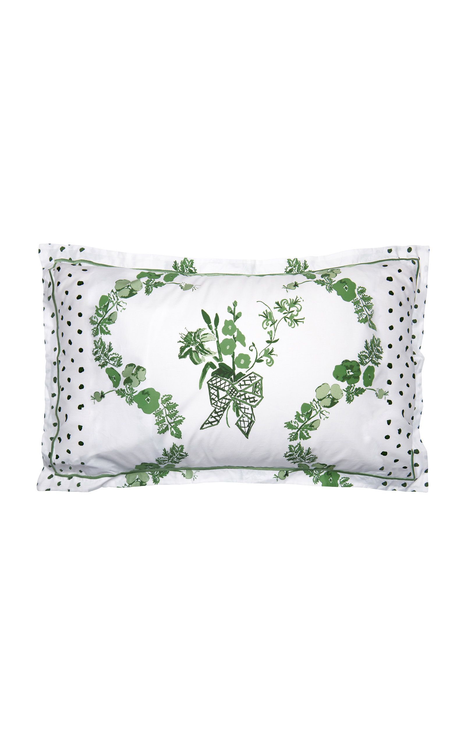 King Bridge Street-Printed Cotton Pillow Sham | Moda Operandi (Global)
