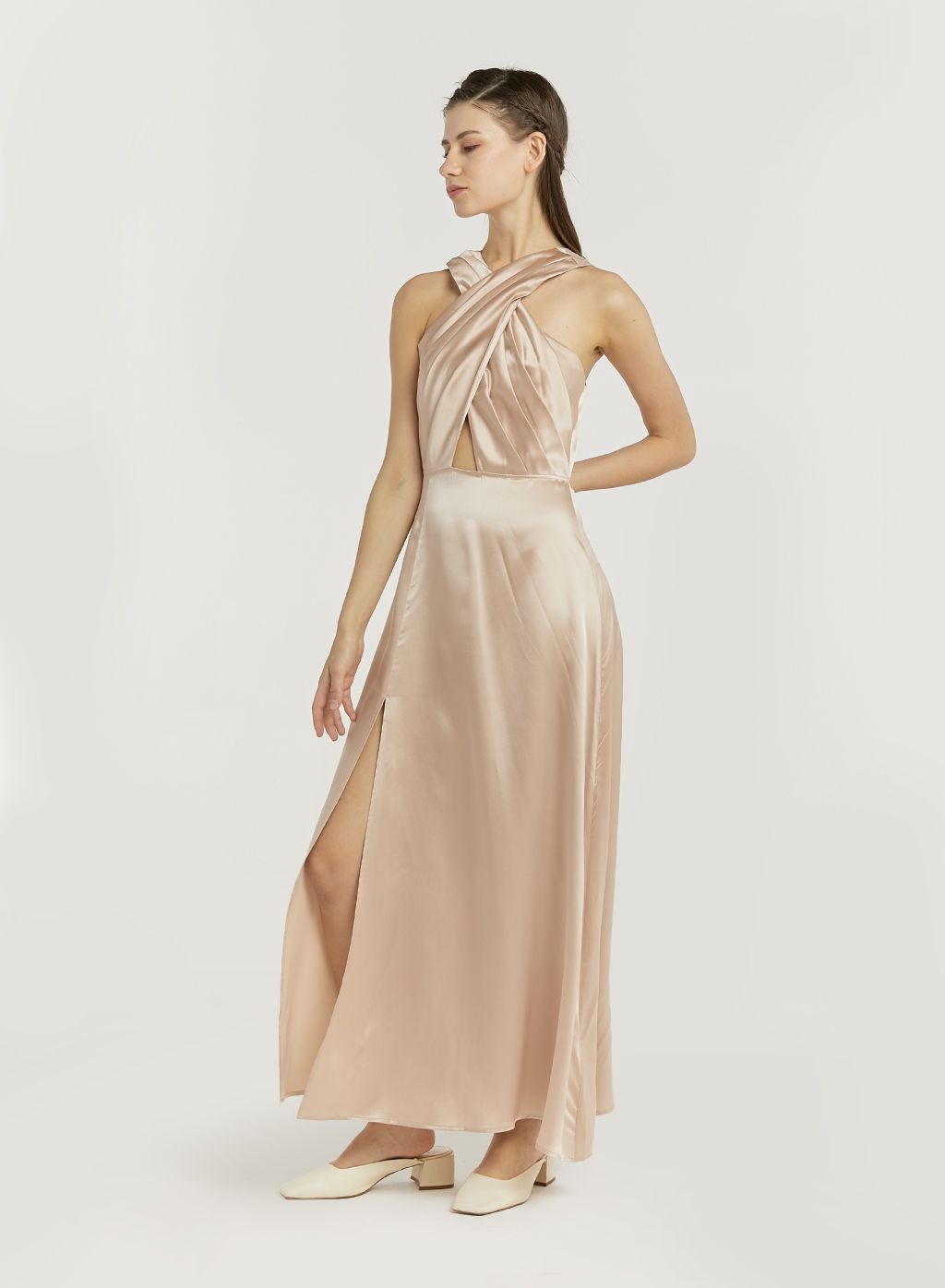 Long Silk Dress | NAP Loungewear