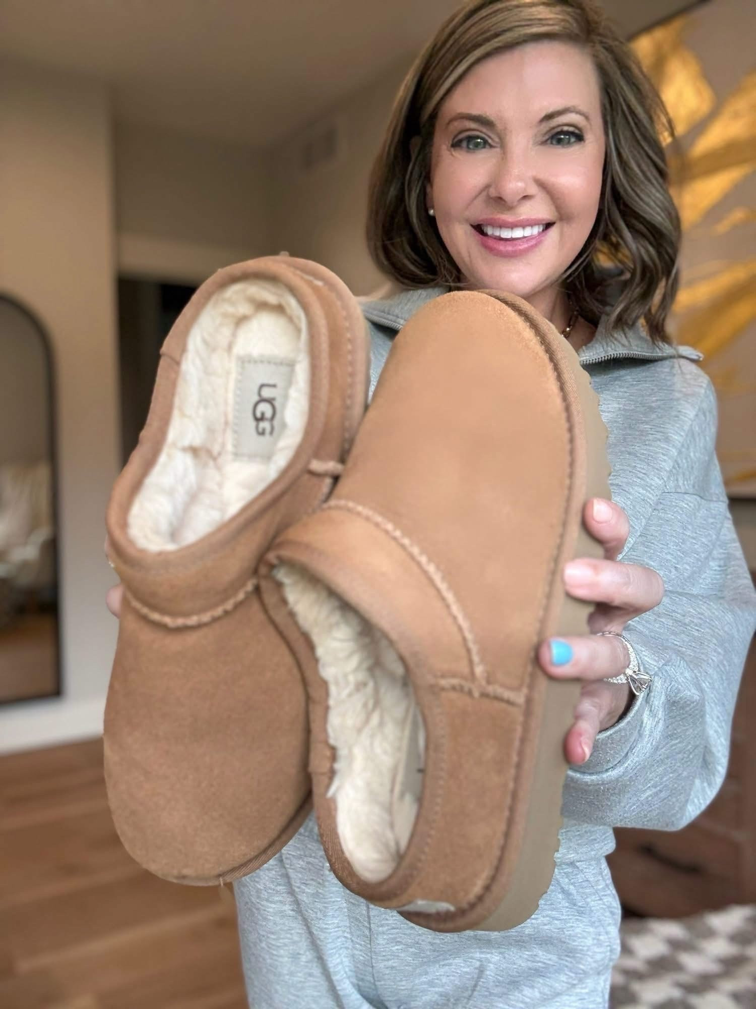 The popular U G G S that are on a markdown! So incredibly soft on the inside and perfect to just slide on to run out the door!

#LTKootd #LTKSaleAlert #LTKSeasonal