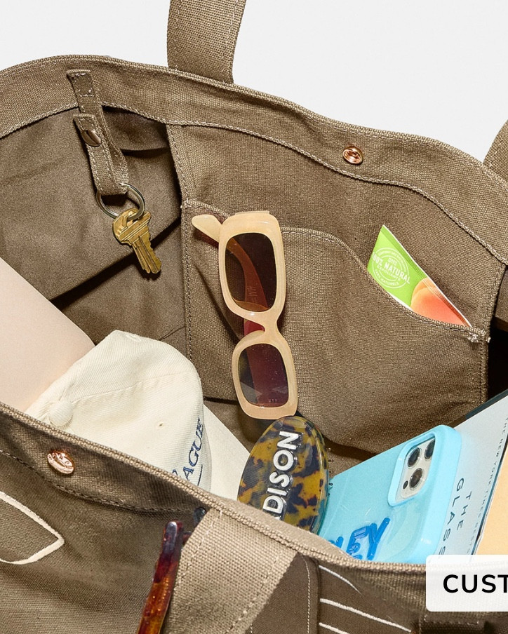 Baublebar has the Custom Alpha Tote for the on the go girl! This is a perfect gift for your tote-carrying bestie. You could even fill in with minis of her favorite things! 

#LTKFindsUnder100 #LTKGiftGuide