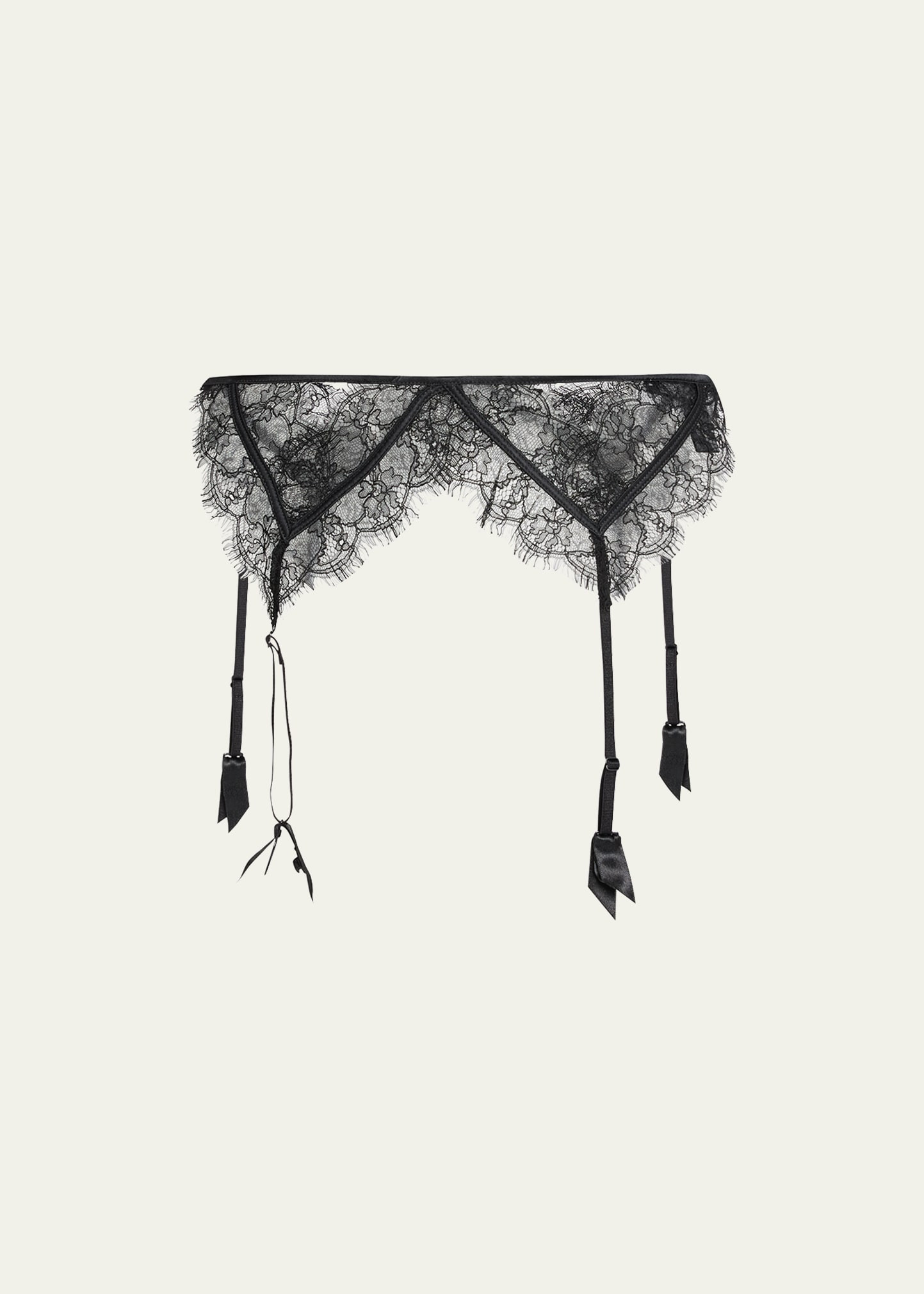 Kiki De Montparnasse Lace Inset Garter | Bergdorf Goodman