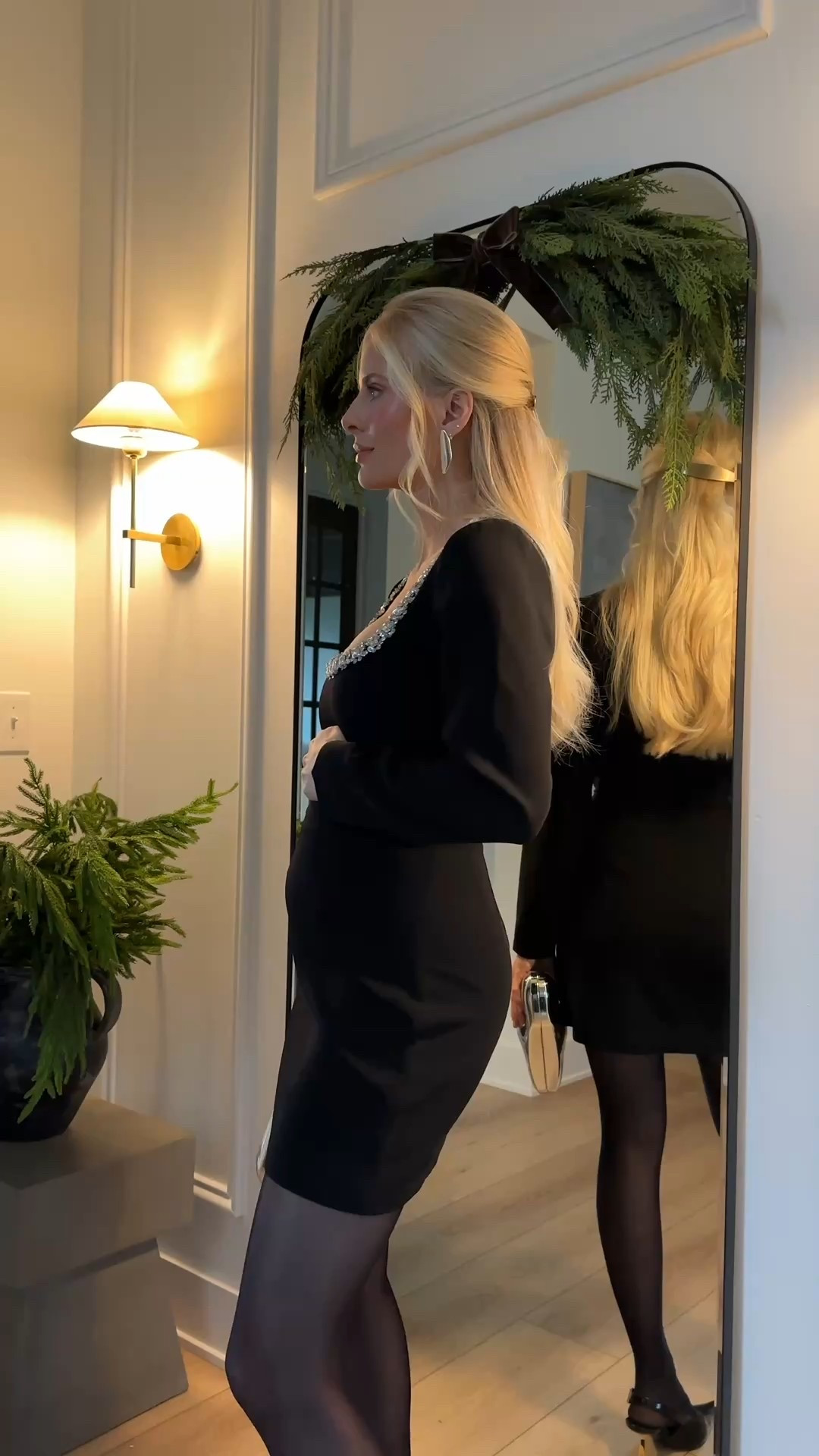 Wearing a small in dress, shoes are tts, code KATHLEEN15 for discount on earrings! #kathleenpost

New Year’s Eve outfit, NYE Outfit, party look

#LTKSeasonal #LTKgrwm #LTKHoliday