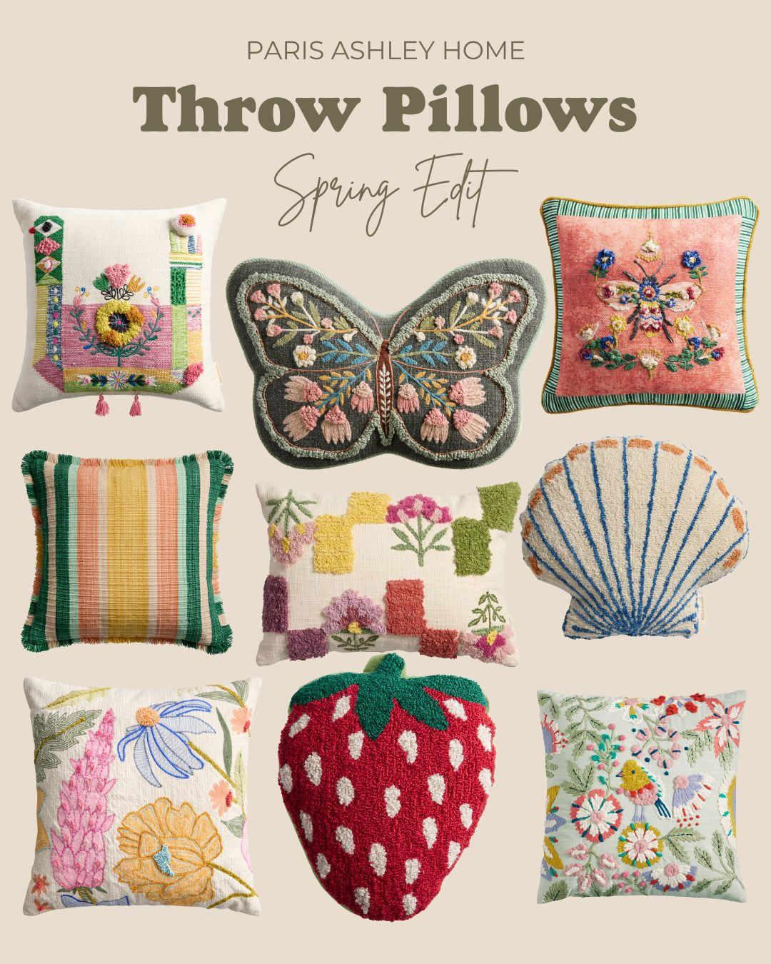 Throw Pillows! World Market, Spring Edit!
 

 #LTKSeasonal #LTKHome #LTKFamily