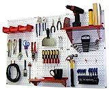 Pegboard Organizer Wall Control 4 ft. Metal Pegboard Standard Tool Storage Kit with White Toolboard  | Amazon (US)