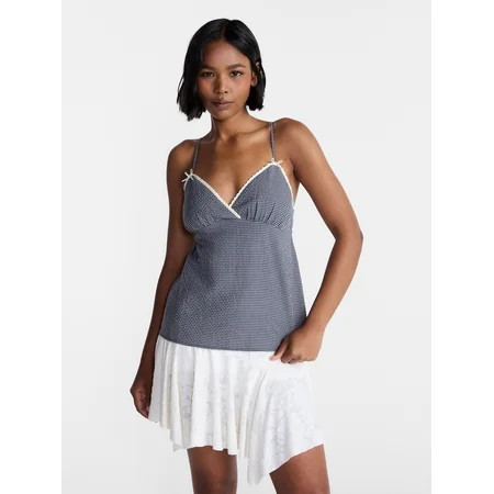 No Boundaries Surplice Top Women s XXS-XXL | Walmart (US)
