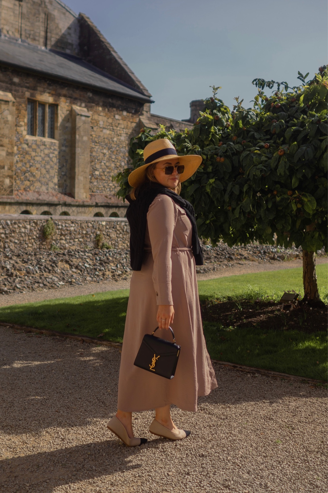 Shirt dress styling 