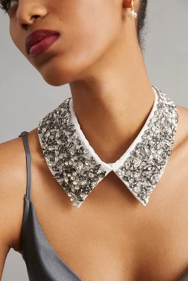 Current Air Rhinestone Collar | Anthropologie (US)