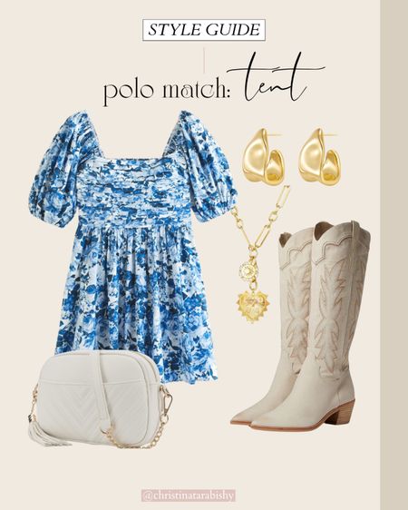 Polo Match outfit idea for when you’re watching from the tent! 

#LTKstyletip