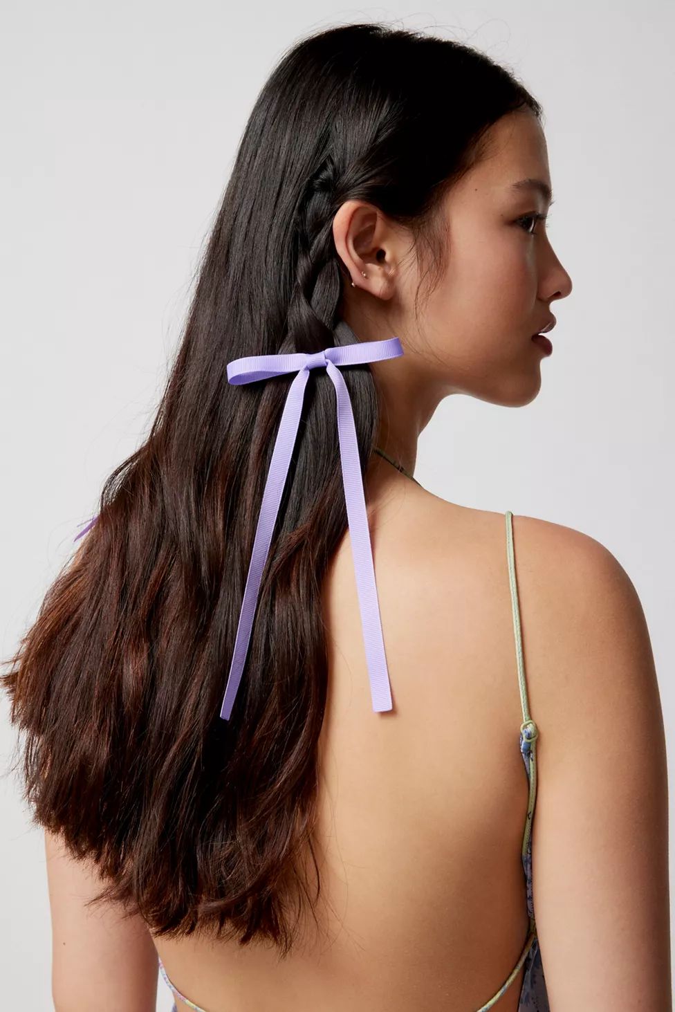 Ribbon Hair Bow Barrette Set | Urban Outfitters (US and RoW)