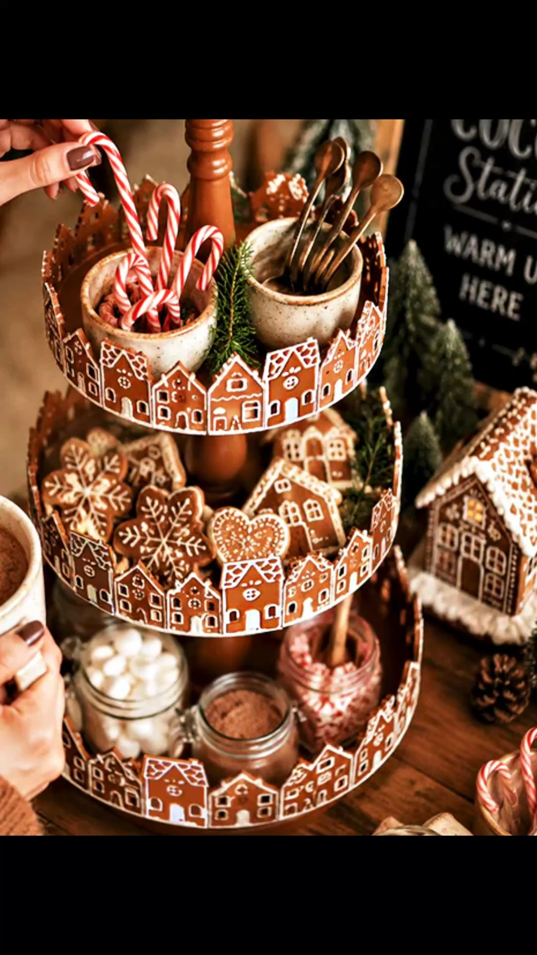 🚨 TODAY ONLY! 🚨 This adorable gingerbread hot cocoa station is almost 50% OFF and it is one of the cutest holiday entertaining pieces I've seen! 🍪☕️
Perfect for serving cookies, candy canes, marshmallows, cocoa toppings, or creating the sweetest Christmas coffee bar. If you've had your eye on it, today is the day! ❤️

#LTKSaleAlert #LTKHome #LTKSeasonal