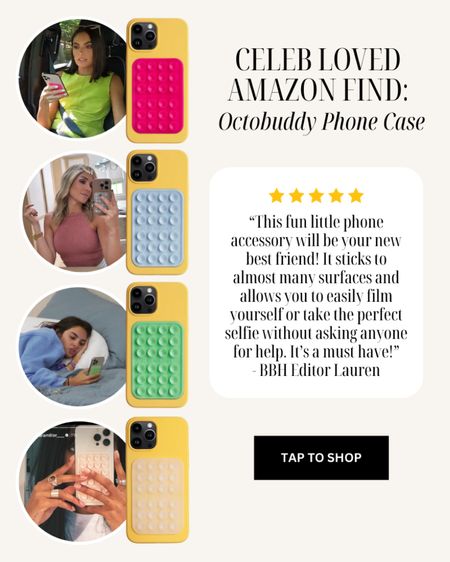 Celeb Loved Amazon Find: Sticky Phone Case Accessory used by Paige DeSorbo, Kristin Cavallari and Ciara Miller