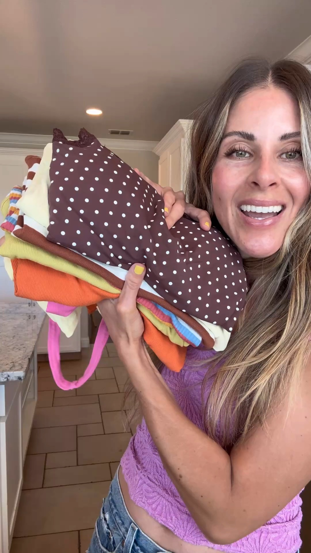 Amazon tanks I will be living in this summer!!! Wearing a small in the lace trim tanks and xs in the others. All come in multiple color options. Comment NEED for the deets to shop.
.
.
.
Millennial mom style Amazon style suuksess Amazon Amazon faves Amazon try on Amazon haul summer outfits summer style 
.
.
#Millennialmoms #millennialmomstyle #amazonhaul #amazontryon