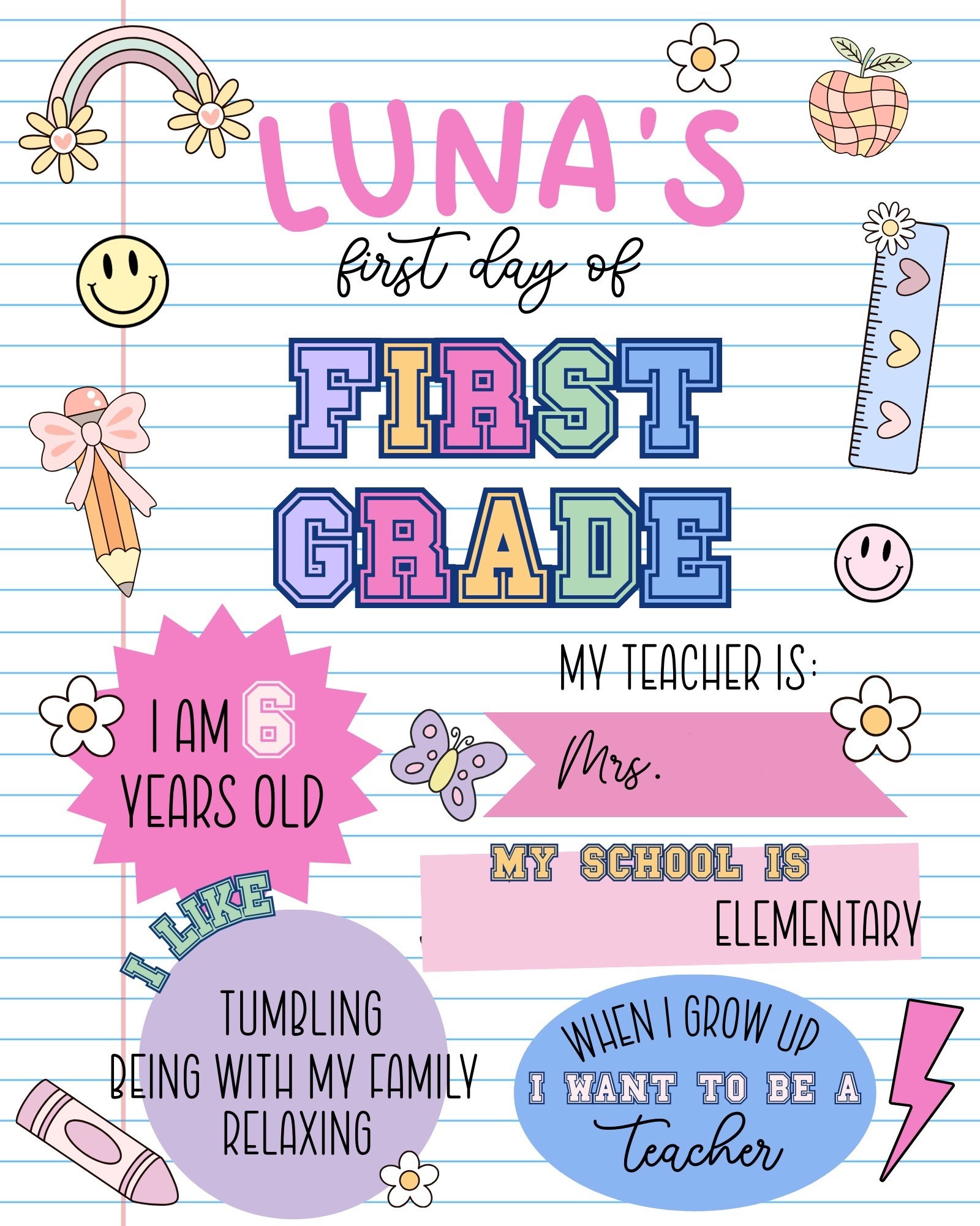 First day of school sign  

#LTKStyleTip #LTKHome #LTKSaleAlert