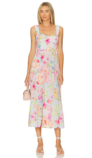 Monique Corset Dress in Shining Light Blue | Revolve Clothing (Global)