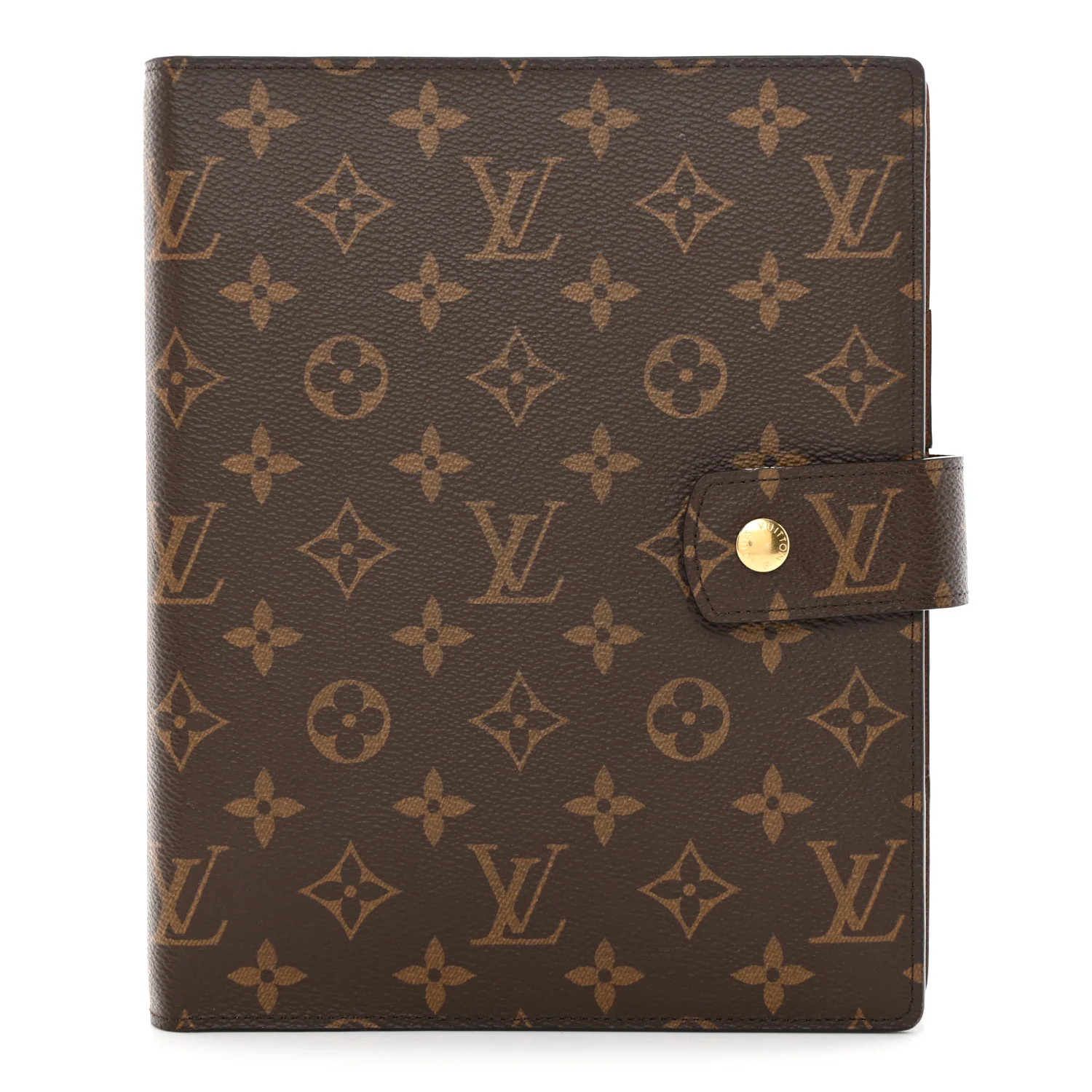 Monogram Large Ring Agenda Cover | FASHIONPHILE (US)