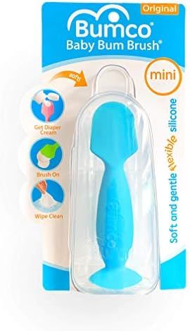 Bumco Baby Essentials for Newborn - Baby Bum Brush Mini Diaper Rash Cream Applicator with Travel ... | Amazon (US)