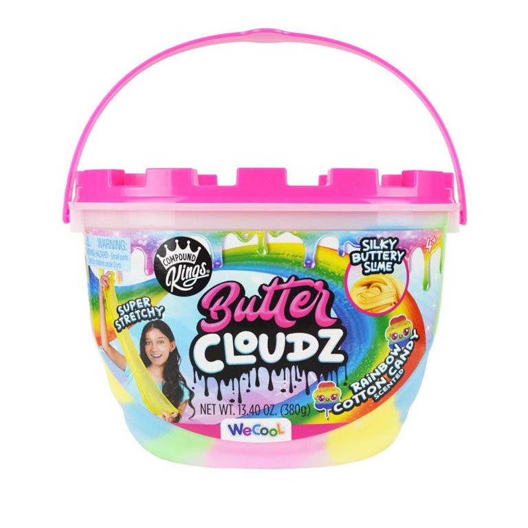 Compound Kings Rainbow Cotton candy Scented Butter Slime Compound | Walmart (US)