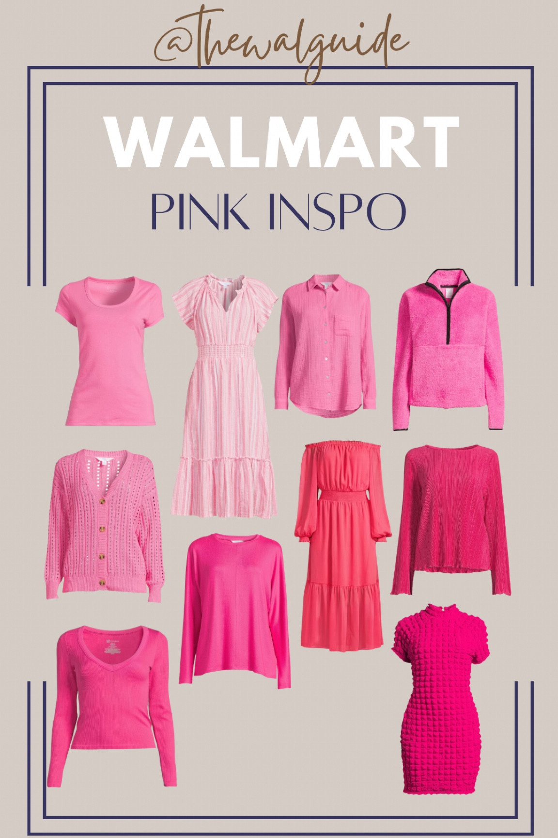 Walmart Pink inspo. 





#LTKSeasonal #LTKstyletip #LTKfindsunder50