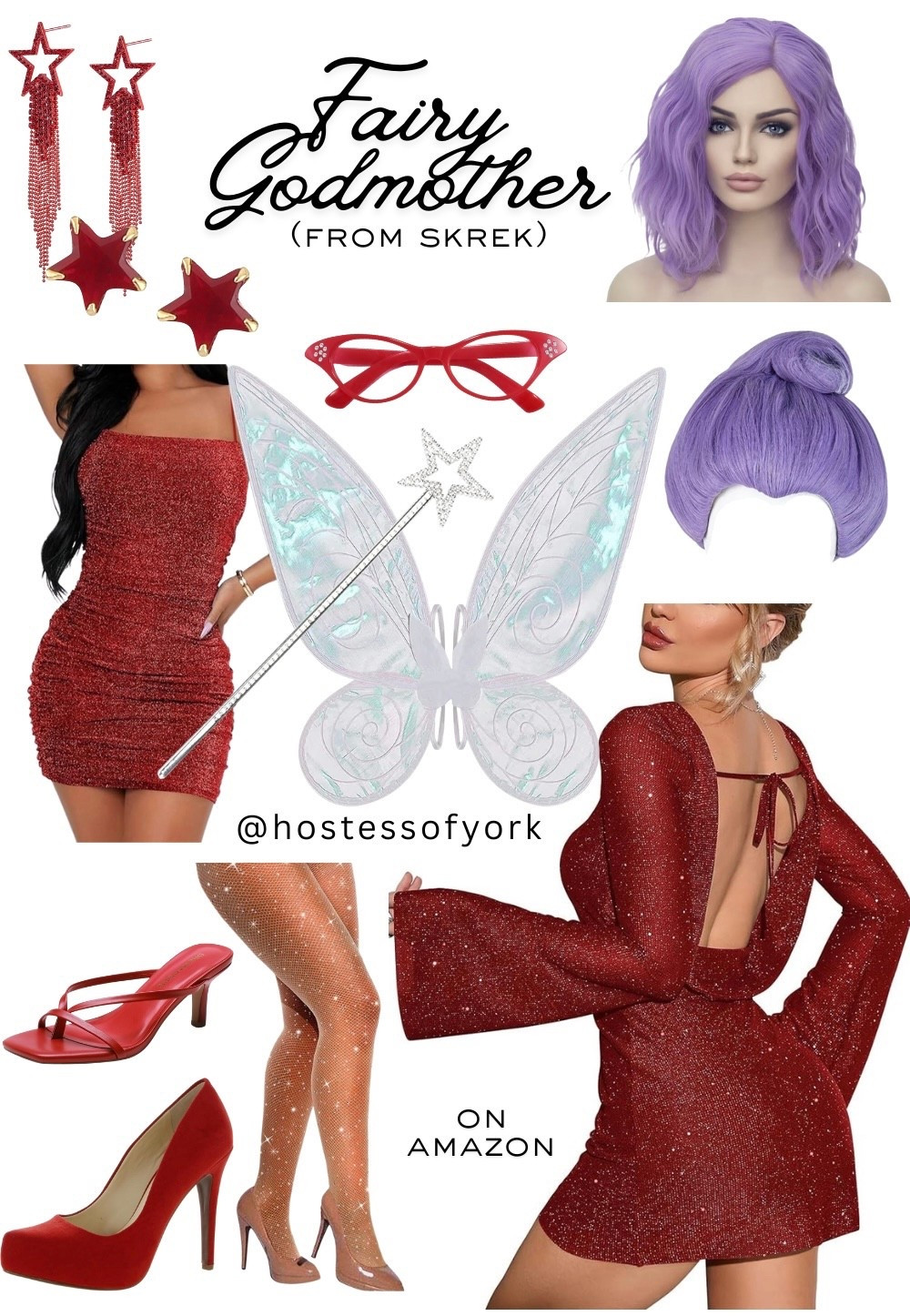 Fairy Godmother Halloween costume idea from Shrek 2! Get all products fast from Amazon! 

#halloween #holiday #costumes #ideas #party #unique #funny #movie #cartoon #femalecostume #fall #autumn 

#LTKStyleTip #LTKHalloween #LTKParties