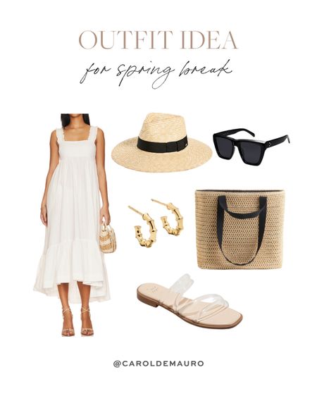 Try this stylish outfit idea for spring break!

#vacationoutfit #springdress #petitefashion #fashionfinds #whitedress

#LTKstyletip #LTKSeasonal #LTKU