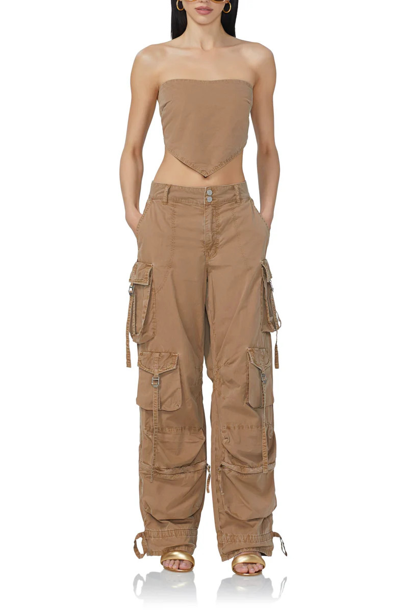 Pascal Baggy Cargo Pant - Washed Walnut | ShopAFRM