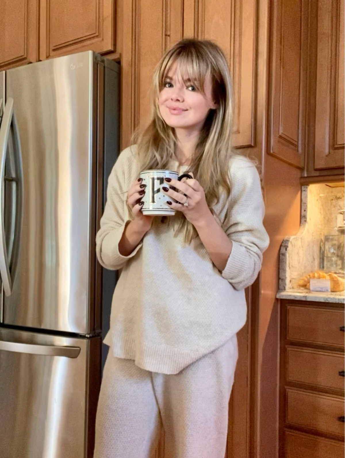 This set from Target is a great Free People dupe. So cozy. Sized up in the top for an oversized fit 

#LTKSeasonal #LTKstyletip #LTKfit