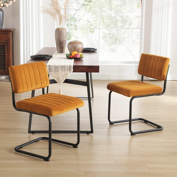 Aveon Velvet Side Chair | Wayfair North America