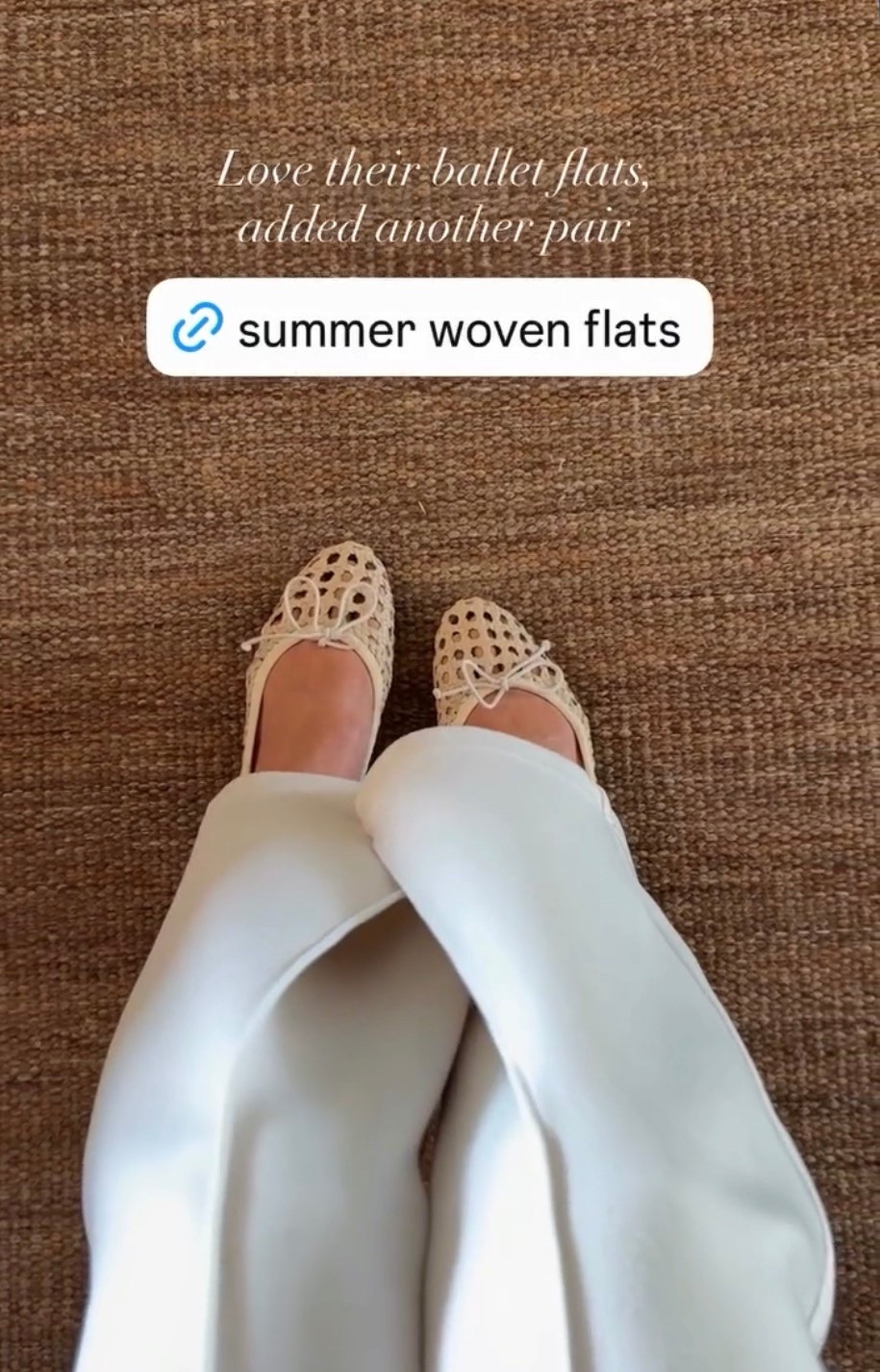 Slowly collecting these Margaux flats in every color. They are truly the perfect summer sandal.

#classicstyle
#ootd
#Margaux
#wovenflats
#meshflats

#LTKootd #LTKgrwm #LTKSeasonal