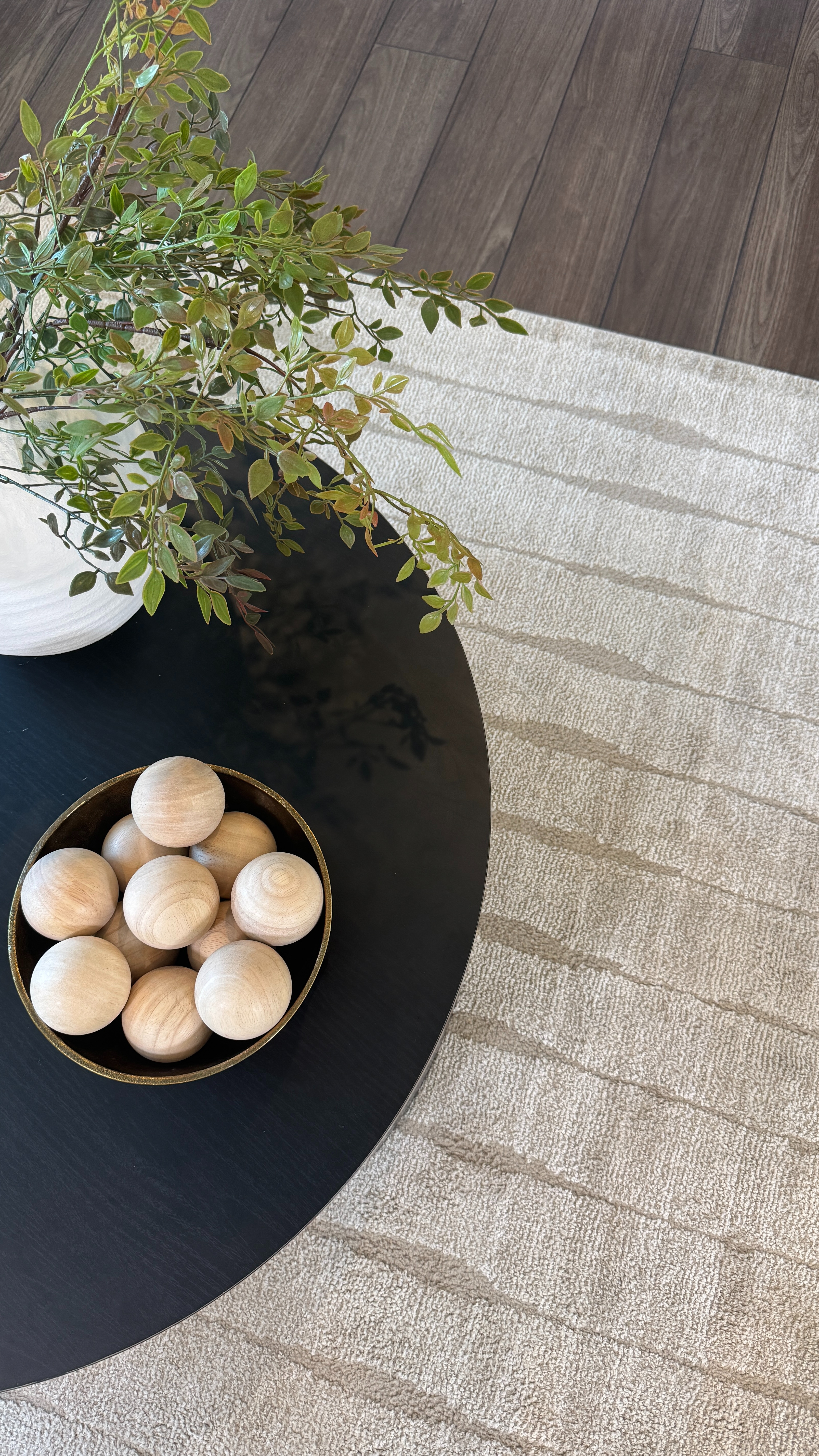 Neutral living room rug 🤍 Soft texture and subtle tones that tie the space together. 

 #LTKHome