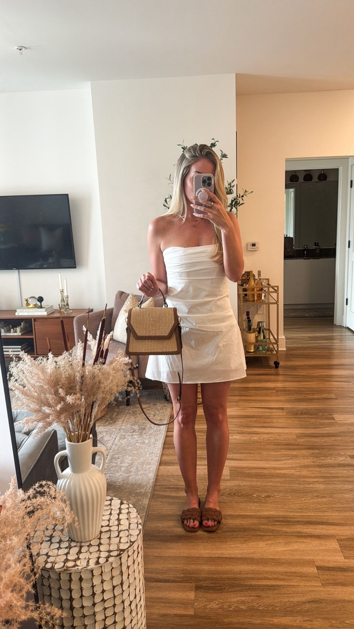 Can’t wait to fully style this cute little mini! I would say it runs big. I’m usually a 6 and this is a 4 

#LTKFindsUnder100 #LTKSeasonal #LTKSummerEdit