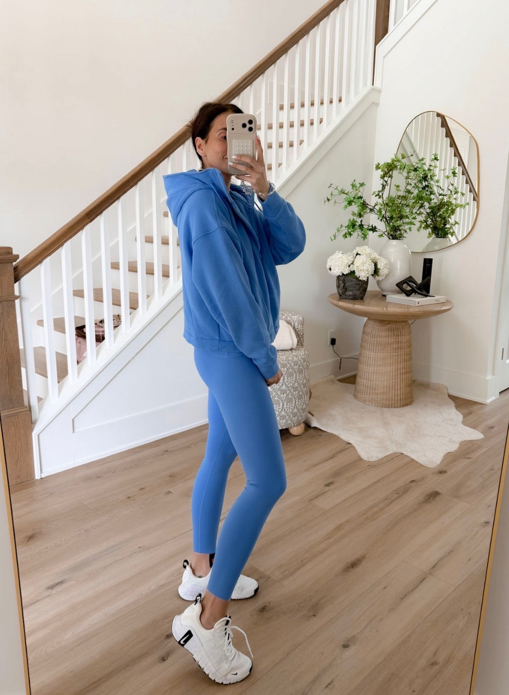 Today's workout outfit from Spanx. I wear size small in leggings. They are full length, size extra small in tank top, size small in sweatshirt.

code ANNAMXSPANX

#LTKActive #LTKOver40 #LTKdayinmylife