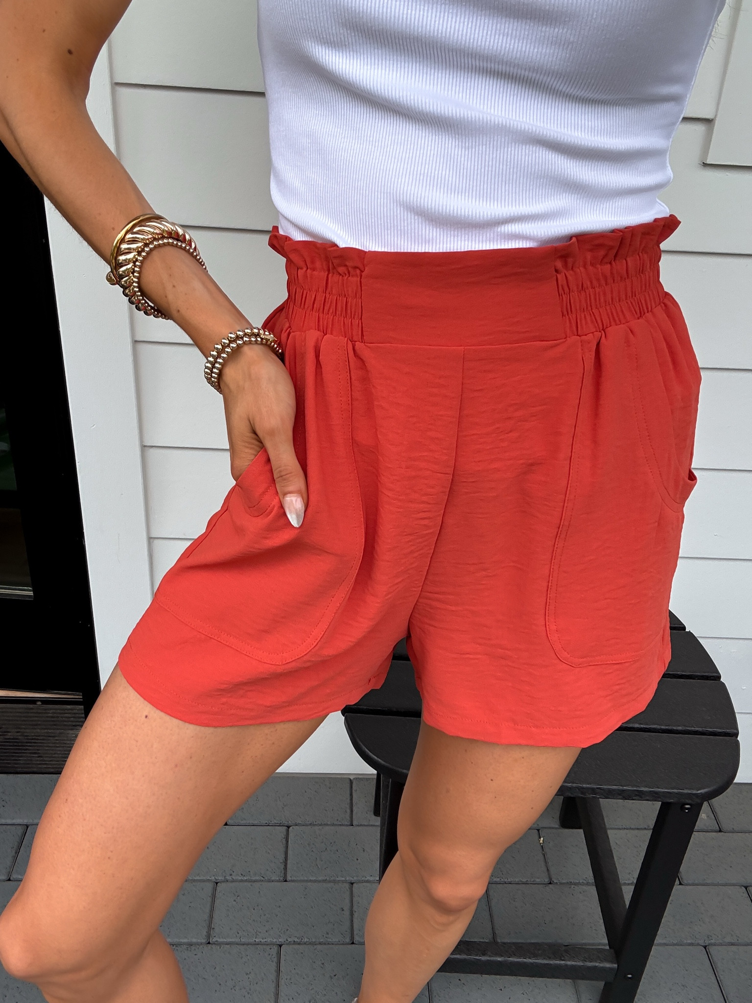 Wearing small shorts

#LTKootd #LTKgrwm #LTKmomlife