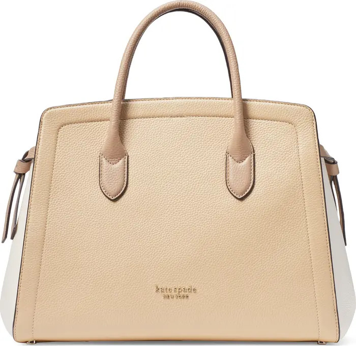 kate spade new york knott colorblock leather satchel | Nordstrom | Nordstrom