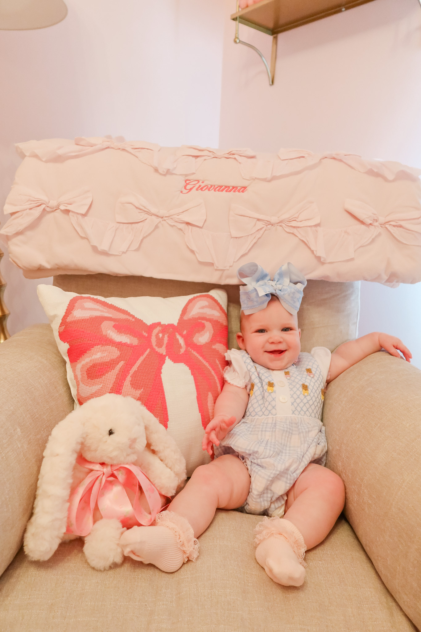 Baby girl Easter bubble! If you are in need of a baby girl Easter outfit look no further. Obsessed with this little outfit! 

#LTKBaby #LTKspring #LTKKids