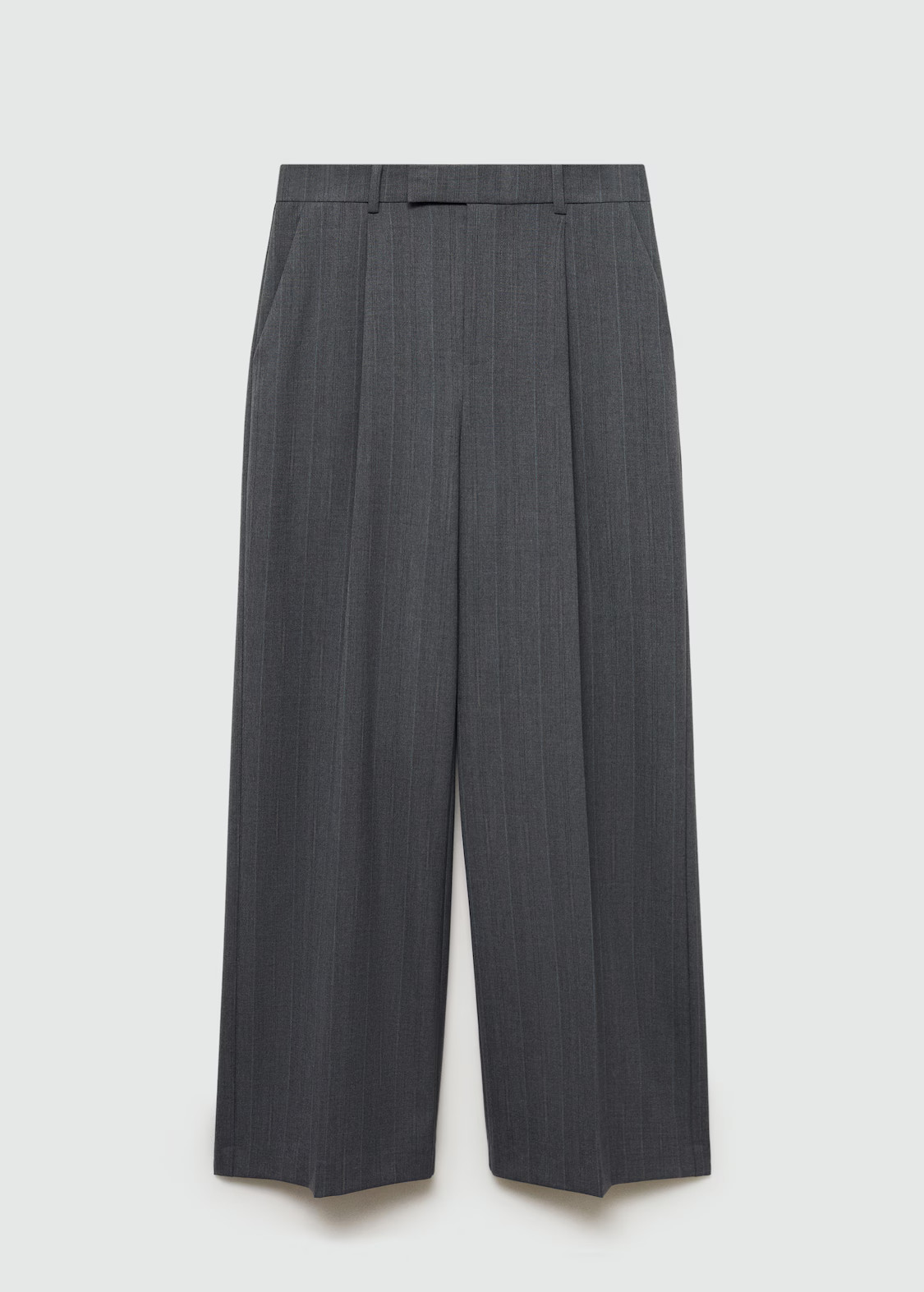 Pinstripe suit trousers | MANGO (UK)