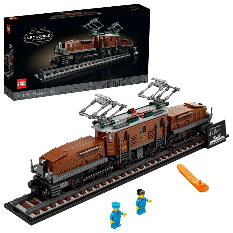 LEGO Crocodile Locomotive 10277 Building Toy | Walmart (US)