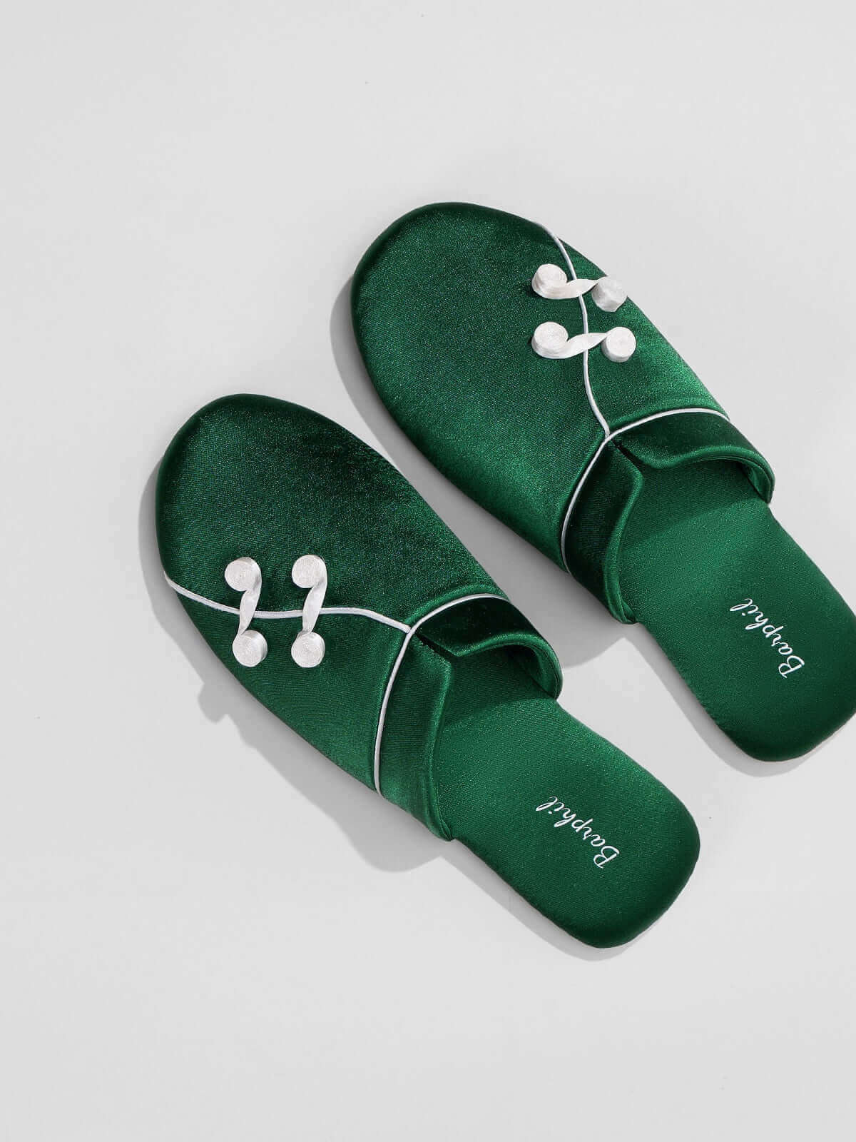 Qipao Collar Buckle Asian Style Slippers | ulivary