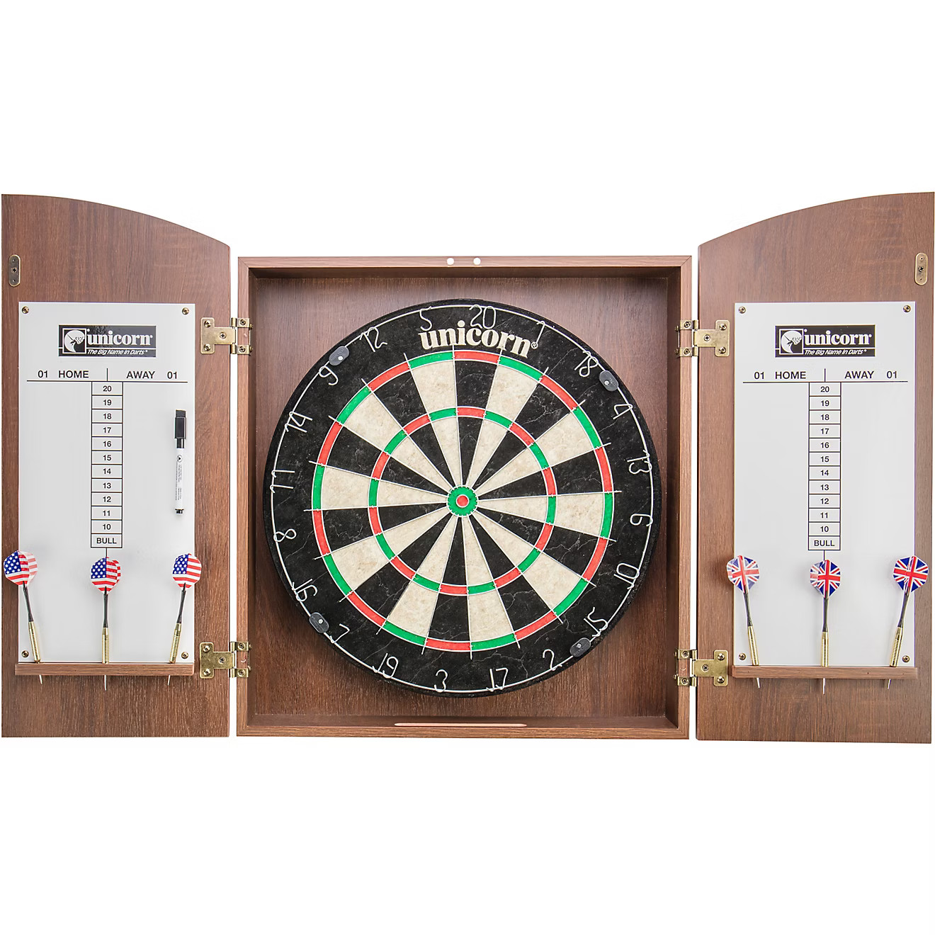 Unicorn Oxford Bristle Dartboard and Cabinet Set | Academy Sports + Outdoor Affiliate