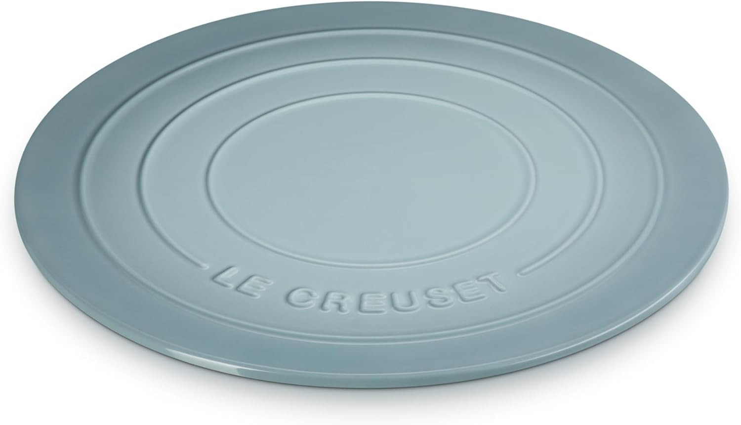 Le Creuset Stoneware Round Pizza Stone, 15 in., Sea Salt | Amazon (US)