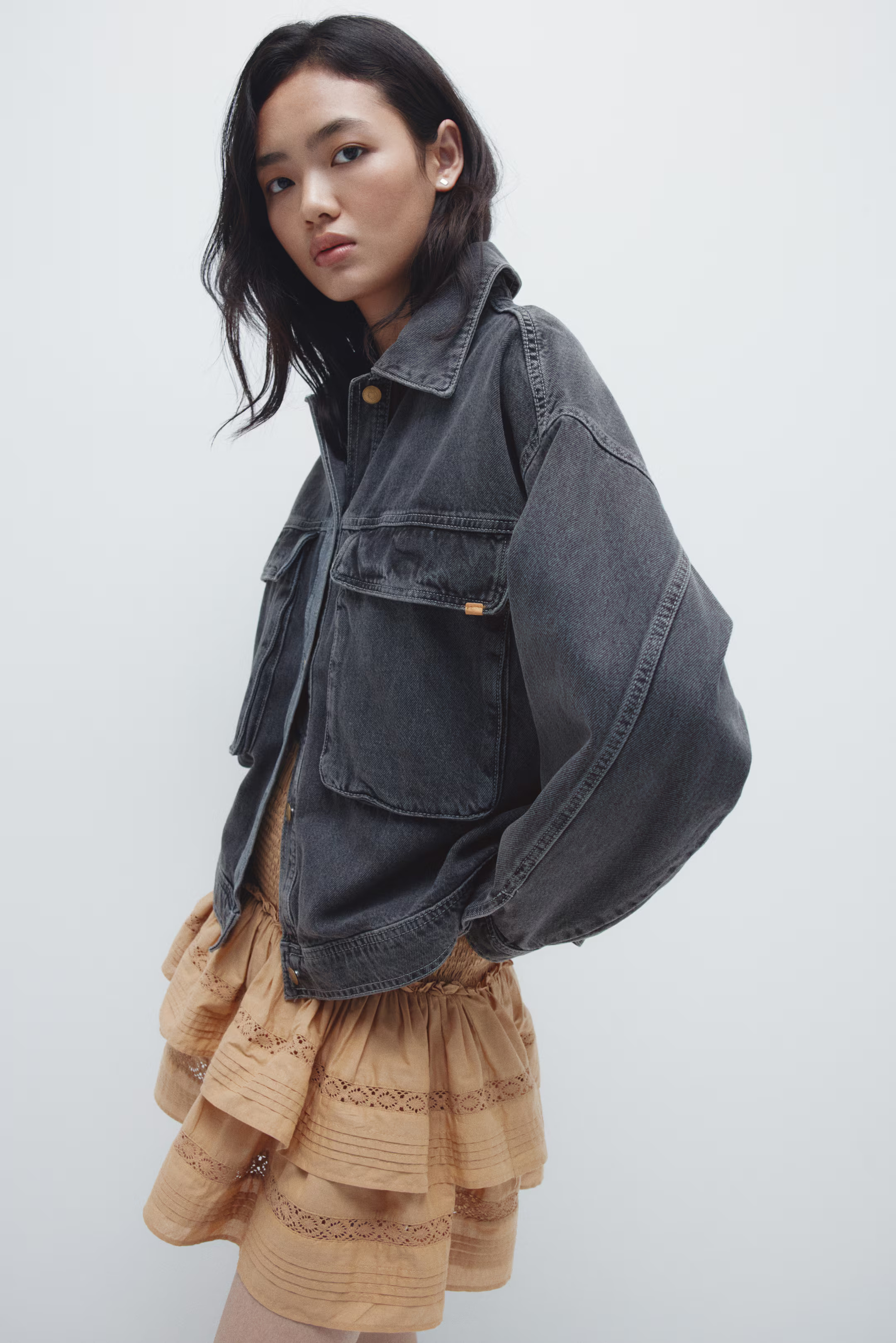 Oversized Denim Jacket | H&M (US + CA)