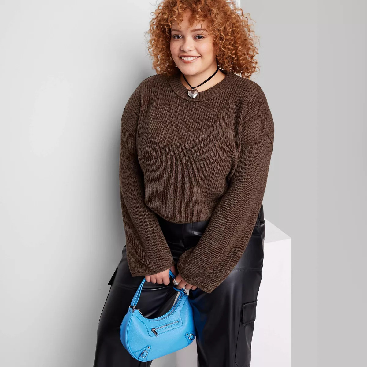 Women's Crewneck Boxy Pullover Sweater - Wild Fable™ | Target