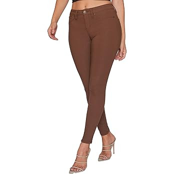 YMI Women's Hyperstretch Midrise Skinny | Amazon (US)