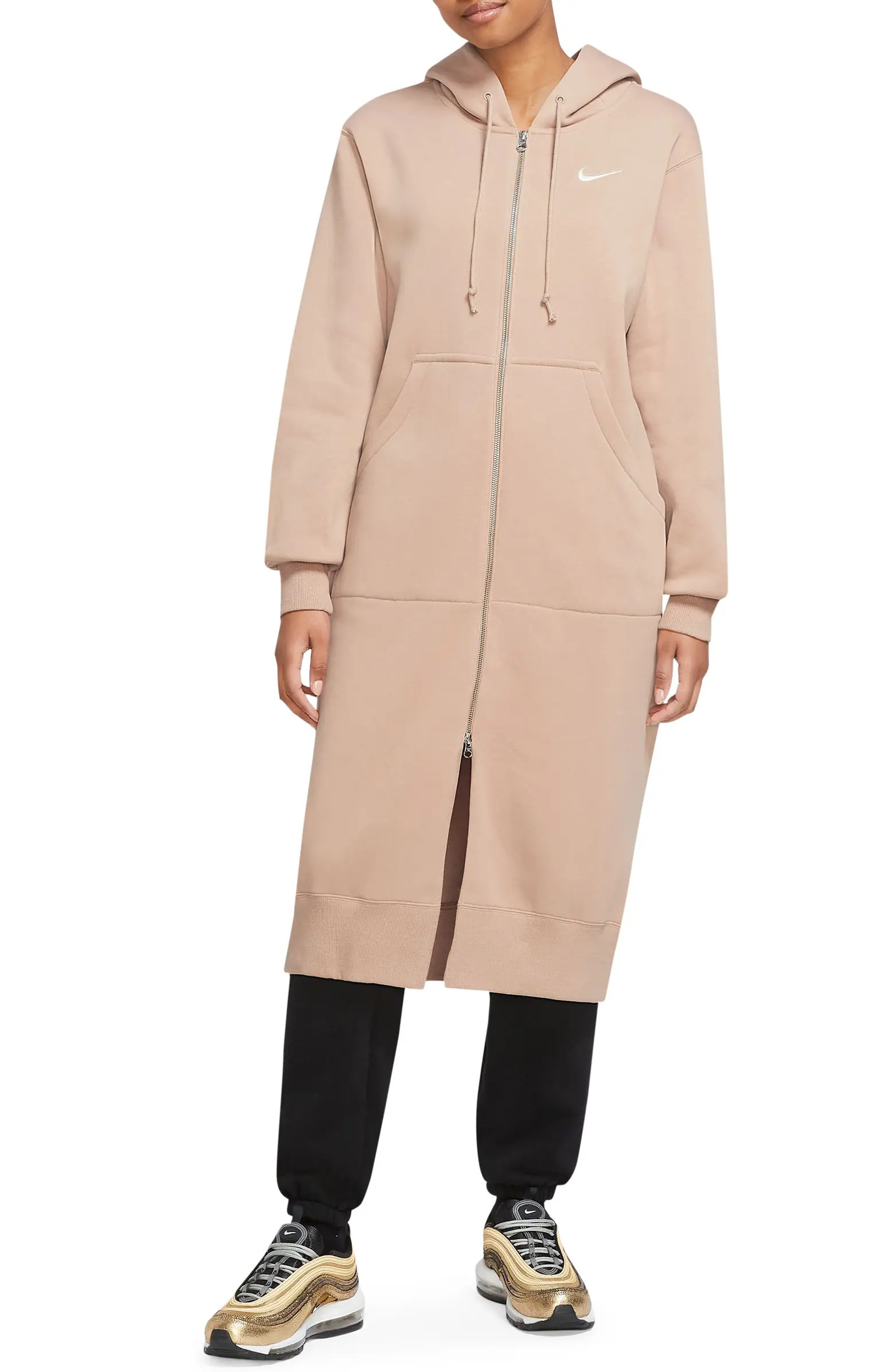 Sportswear Phoenix Long Zip Hoodie | Nordstrom